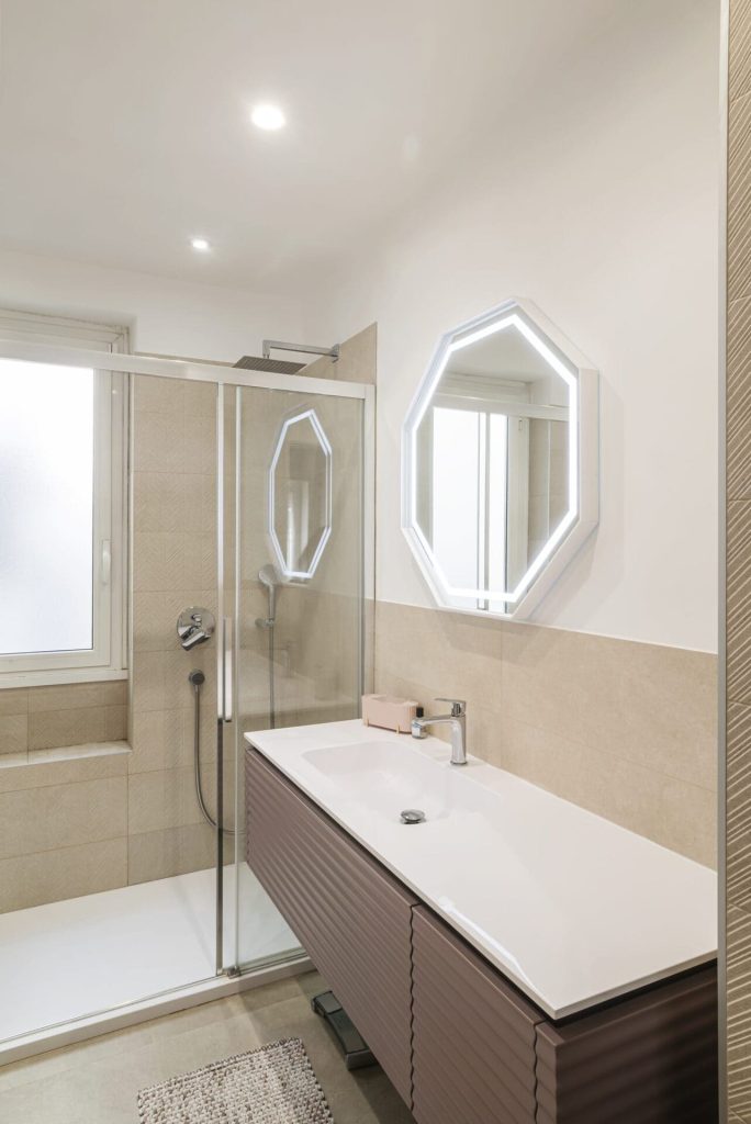 bagno di design in resina