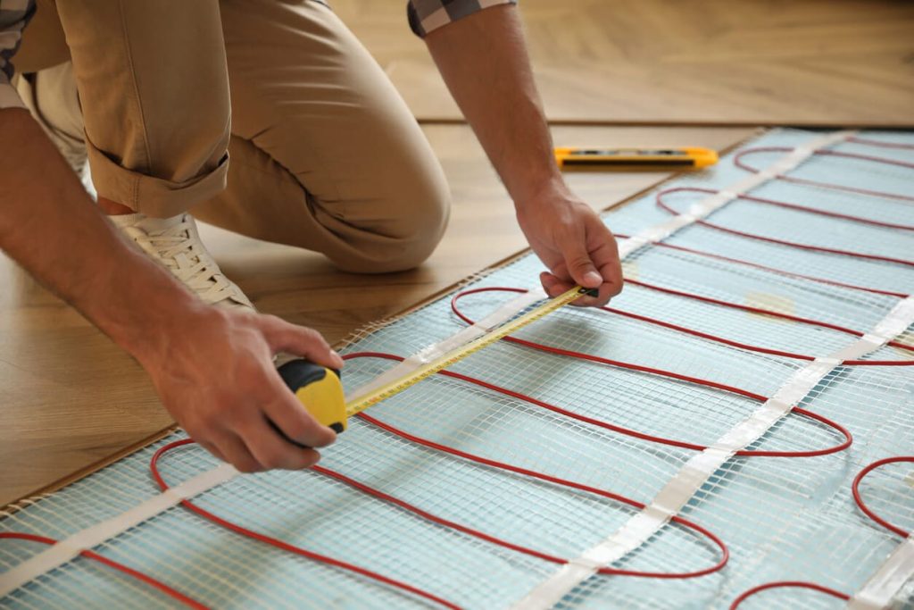 installazione riscaldamento a pavimento