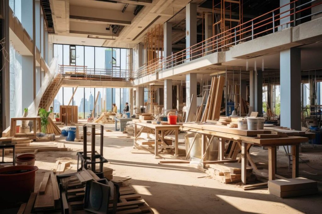 ristrutturazione ambienti di lavoro
